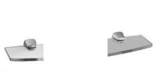 Держатели для хрустальной полочки Keuco City 02710010000 хром